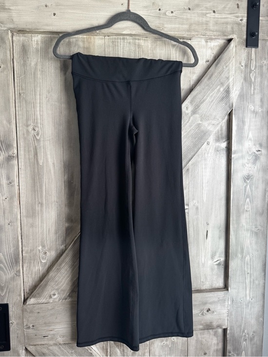 Isabel Maternity by Ingrid & Isabel Pants - Maternity Women's Black Wide-Leg Ponte Pants